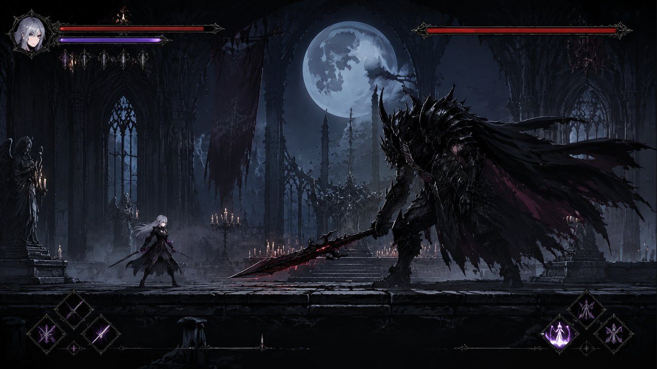 哥特少女勇闯恶魔城2 实机画面 画面 1
